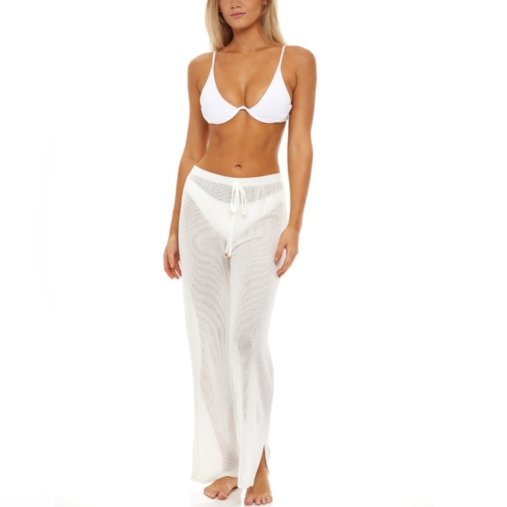 Jordan Taylor Gofret Pull-On Cover-Up Pants Size M LNC